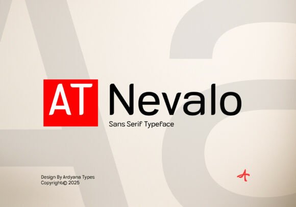At Nevalo: A Modern Sans Serif Typeface for Editorial Clarity