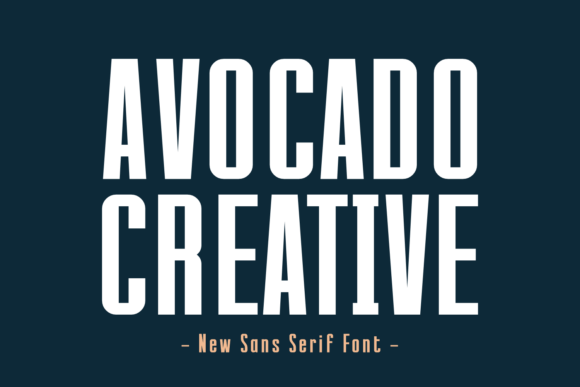 Avocado Creative: A Modern Typeface for Bold Brands