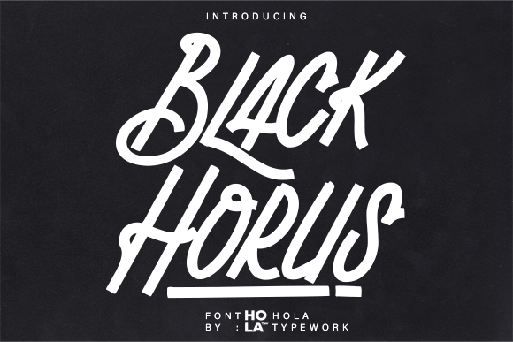 Black Horus Typeface Review for Modern Brands