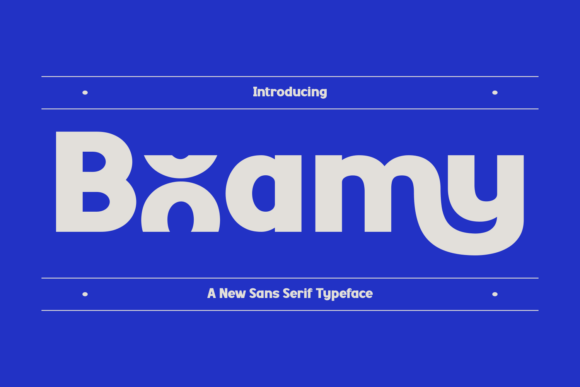 Boamy Font: Playful Sans Serif for Crafters