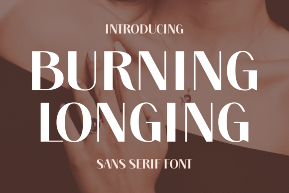 Burning Longing Font for Bold Business Branding