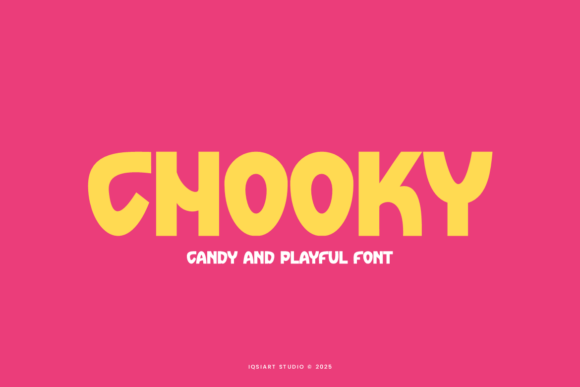 Chooky: The Bold Sans Serif Font for Branding