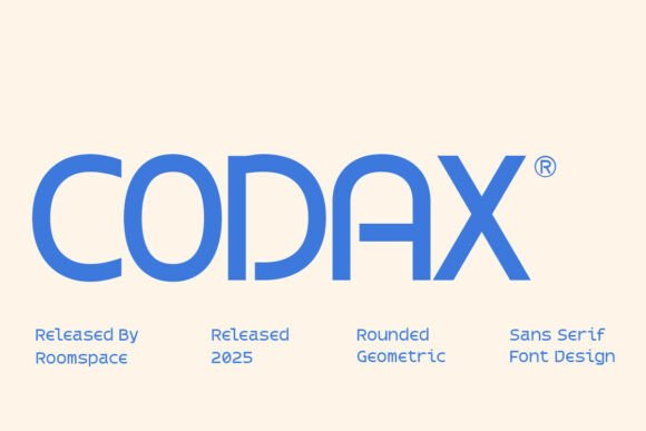 Codax Font Review: A Modern Geometric Sans Serif