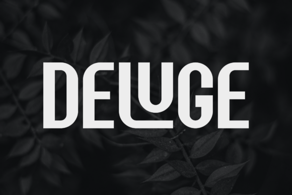 Deluge: A Modern Sans Serif Font for Editorial Impact