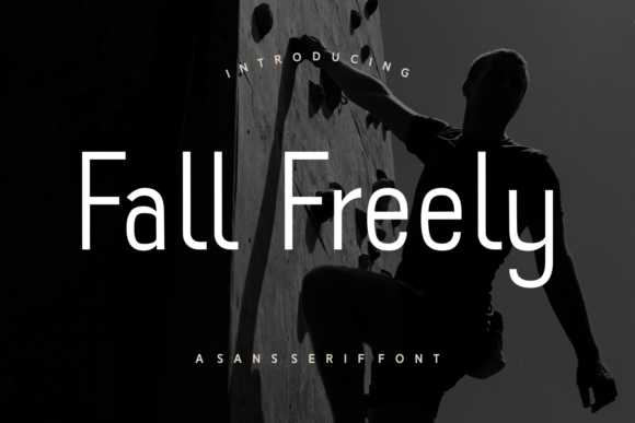 Fall Freely: A Modern Sans Serif Typeface for Editors