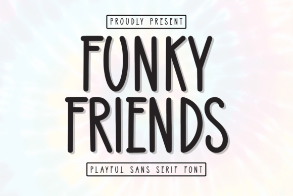Funky Friends Typeface for Modern Branding