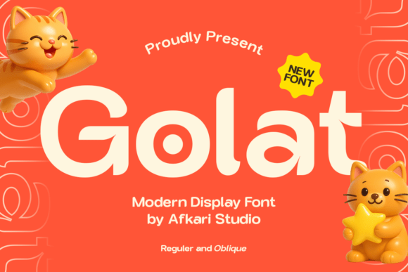 Golat: A Bold Sans Serif Typeface for Modern Brands