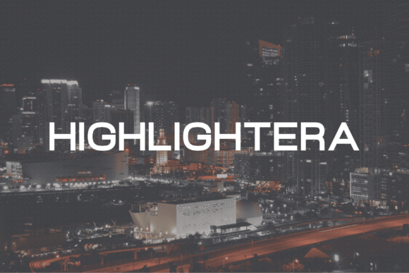 Highlightera: The Bold Font for Modern Brands