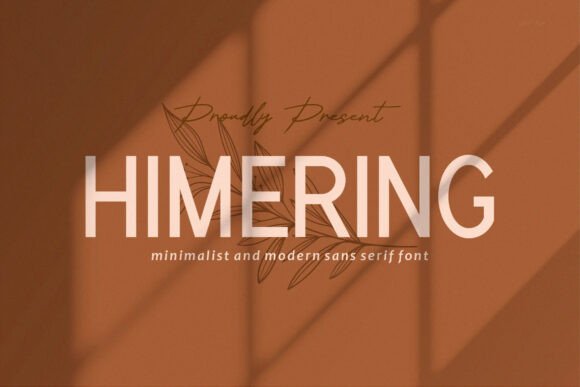 Himering: A Timeless Sans Serif Font for Makers