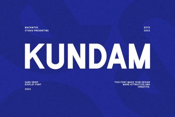 Kundam: Elevate Your Brand with Elegant Sans Serif Fonts