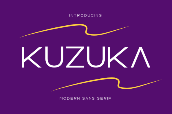 Kuzuka Font: Clean Sans Serif for Bold Campaigns