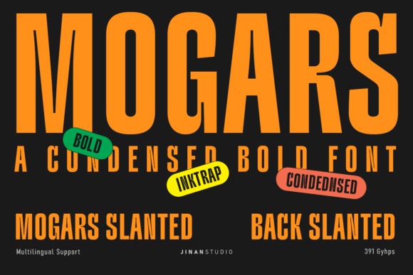 Mogars Font: Bold Type for Makers