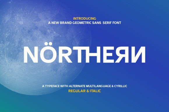 Northern Sans: The Modern Geometric Font for Bold Branding