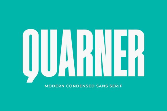Quarner: A Modern Sans Serif Typeface for Web Design