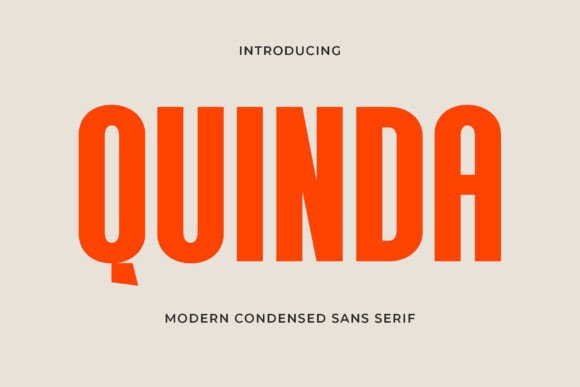 Quinda: A Modern Sans Serif Font for Web Design