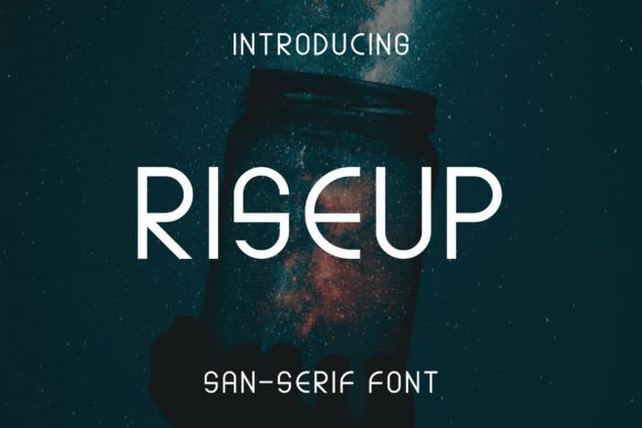 Riseup Font: A Modern Sans Serif for Bold Branding