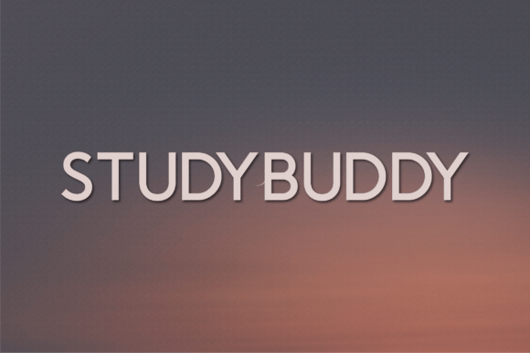 Studybuddy: The Bold Typeface for Impactful Campaigns