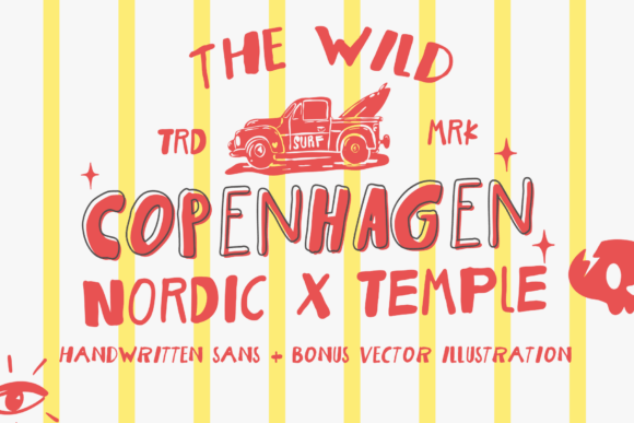 The Wild Copenhagen Typeface for Bold Branding
